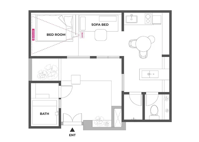 Luxury Hanok Blue Dot Apartment Seoul